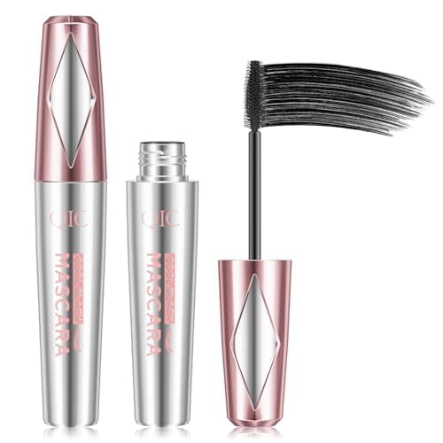 Image of Mascara Black Waterproof, Tubing Mascara Volume, Length, False Lash Effect, Smudge Proof, Defining, Long Lasting, Hypoallergenic for Sensitive Eyes, Older Women, 9ml