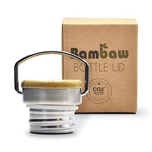 Image of Bambaw Replacement Lid - Stainless Steel, Screw Top for brand Bottles