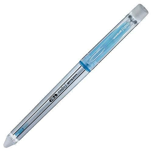 Image of UNI-BALL SIGNO TSI UF-220-07 THERMO SENSITIVE ERASABLE GEL INK PENS 0.7mm SKY BLUE (PACK OF 3)
