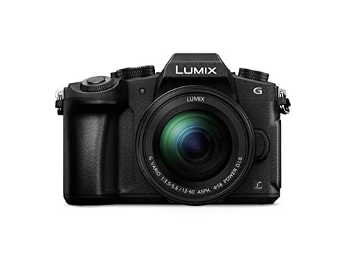 Image of Panasonic Lumix DMC-G80MEC-K Camera Kit with F3.5-5.6 12-60mm 3-inch Optical Stabilized 4K Wi-Fi Lens - Black (Renewed)