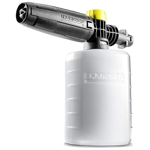 Image of Kärcher FJ 6 Foam Nozzle (Container Volume: 0.6 L, Manually Adjustable Cleaner Consumption, Transparent Container, Compatible with All K2 - K7 Pressure Washers)