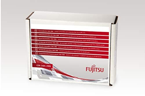 Image of Fujitsu/PFU Consumable Kit: 3484-200K For fi-4120C2, fi-4220C2, fi-5120C, fi-5220C, fi-6010N. Includes 2x Pick Rollers and 4x Separation Pads. Estimated Life: Up to 200K scans.