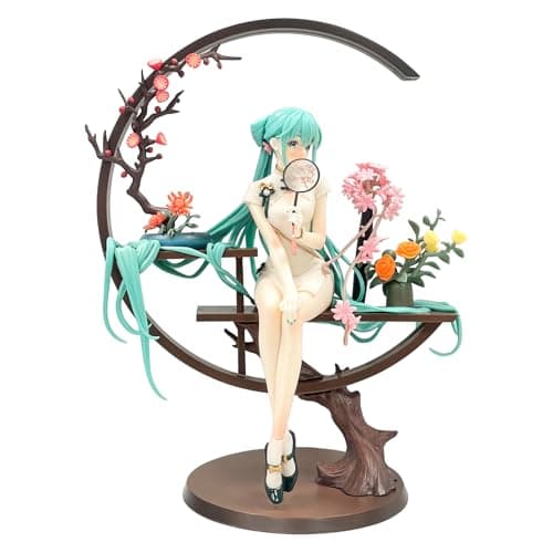 Image of Driflo Hatsune Miku Figure, H-atsune M-iku Figures, 30cm Hatsune Miku Ornaments, H-atsune M-iku Action Figures Anime Model Figure Desktop Decoration Gifts for Friends and Fans