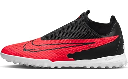 Image of NIKE Men's Phantom GX Academy DF TF Sneaker, Bright Crimson/Black-White, 3 UK