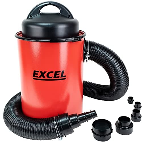 Image of Excel 1100W Dust Extractor Vacuum Cleaner Workshop Wood Chip Collector 50L