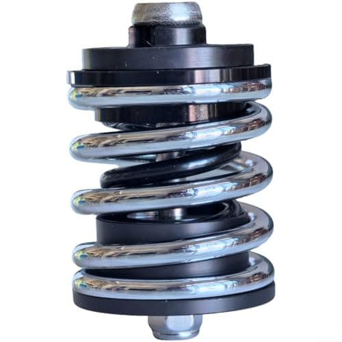 Image of For Brompton A Series Rear Shock Absorber Spring Suspension Part with Consistent Elasticity Performance (Silver)