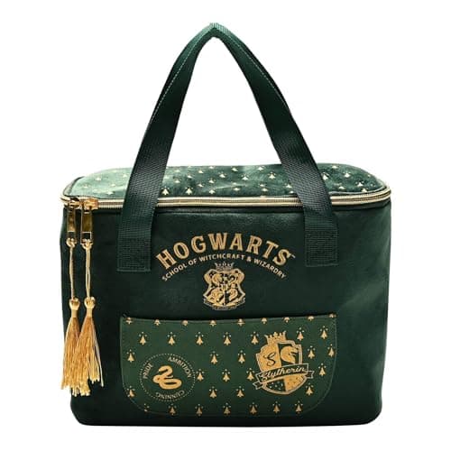 Image of Widdop Warner Bros Harry Potter Alumni Lunch Bag Slytherin (WB216)