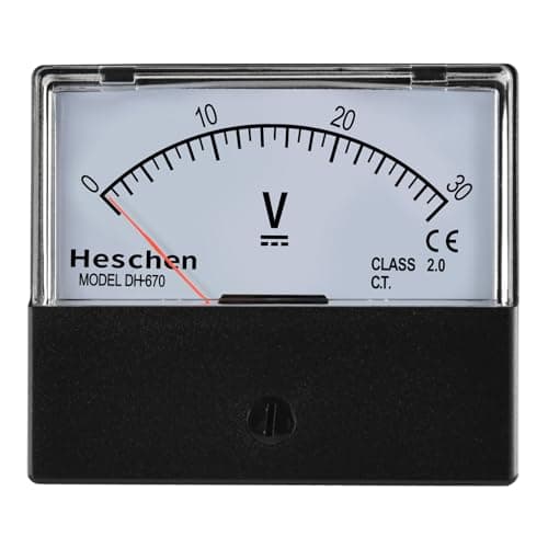 Image of Heschen Electric Circuit Testing Device, DH-670-DC30V Voltmeter 0-30V Class 2.0