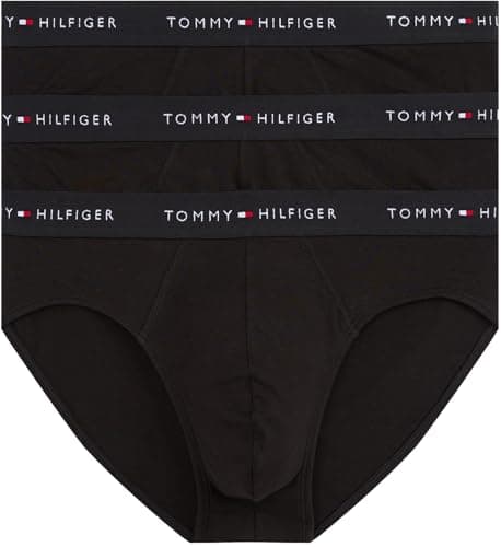 Image of TOMMY HILFIGER Men's 3P BRIEF DTM UM0UM03471, Red, L