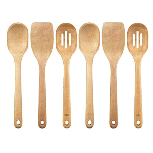 Image of OXO Good Grips 6-Piece Wooden Cooking Utensil Set