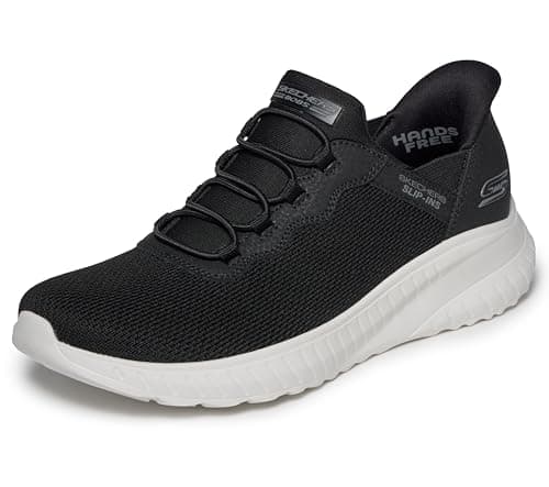 Image of Skechers Men's BOBS Squad Chaos Daily Hype Sneaker, Black, 9 UK