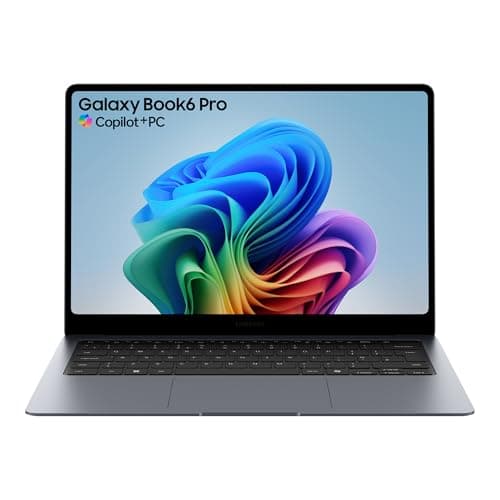 Image of Samsung Galaxy Book6 Pro 14" AI Laptop, Intel Core Ultra X7 Processor, 32GB RAM, 1TB SSD, Dynamic AMOLED 2X Touchscreen Display, All-Day Battery, Galaxy AI Copilot+ PC, Grey