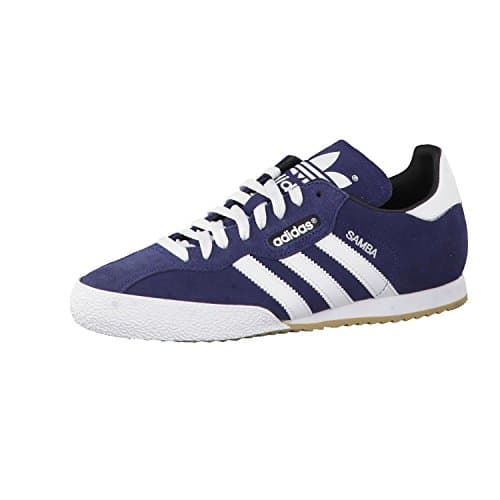 Image of adidas Samba Super Suede Navy Running White - 7 UK