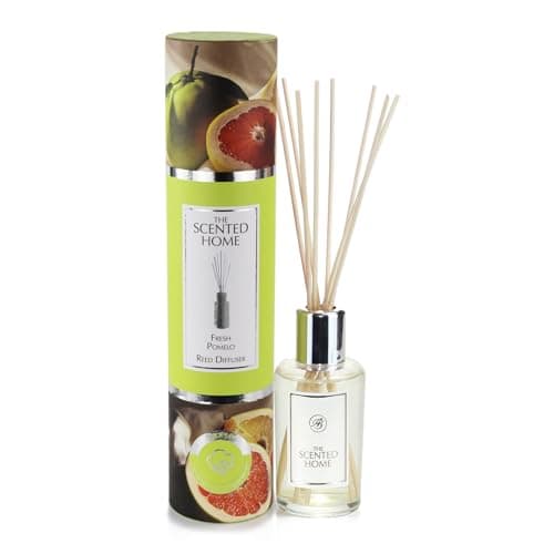Image of Ashleigh & Burwood Reed Diffuser Air Freshener for Home | The Scented Home Fresh Pomelo Fragrance Oil Diffuser | Lasts up to 3 Months | 150ml