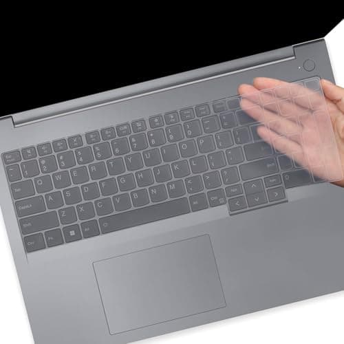 Image of Keyboard Cover for 2025 2024 Lenovo ThinkBook 16 G6 G7 G8 & ThinkBook 16p G4 G5 G6 16 Inch Laptop Keyboard Cover Skin Protector (NOT FIT ThinkBook 16 G4)-Clear