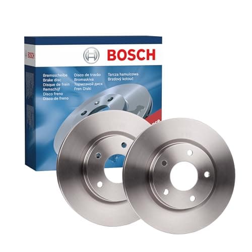 Image of Bosch BD1715 Brake Disc Set - 279.6 mm Vented Discs - Front Axle - ECE-R90 Certified - Good Cooling, Reliable Braking, Corrosion Protection - 1 Set of 2 Discs