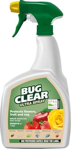 Image of BugClear Fruit & Veg Ultra 800ml - Gentle Cleaning Spray for Fruits, Vegetables, and Herbs, Food-Grade Formula for Fresh, Safe Produce