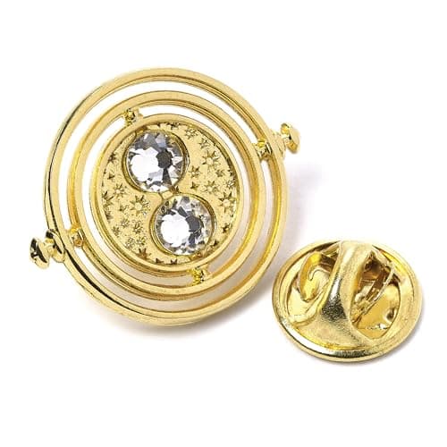 Image of Official Harry Potter Fixed Time Turner Pin Badge- HPPB0100