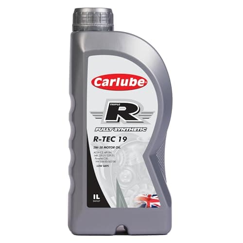 Image of Carlube Triple R 5W-30 ACEA C3, API SN Fully Synthetic Engine Oil R-TEC 19 1L
