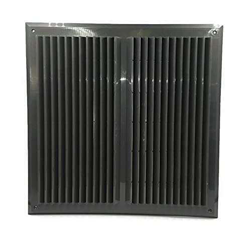 Image of Air Vent Grille Graphite 450mm x 450mm with Fly Screen M168GR