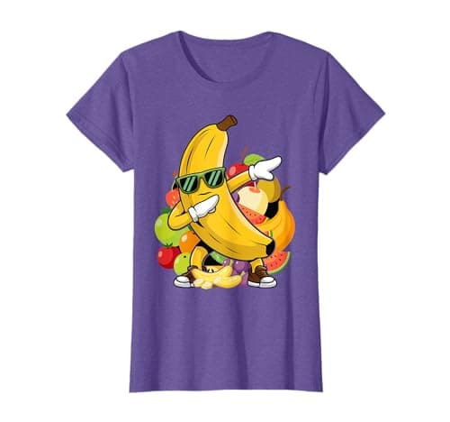 Image of Dabbing Yellow Banana - Dab Funny Dancing Fruit T-Shirt