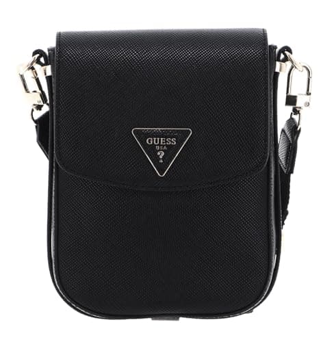 Image of GUESS leisure backpack cross body bag Brynlee Mini Convertible Backpack Black