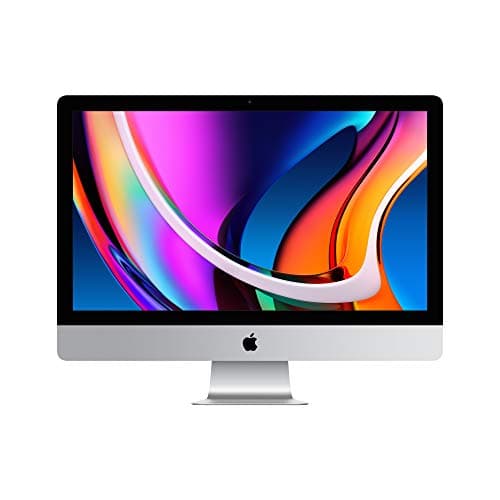 Image of 2020 Apple iMac with 3.3GHz Intel Core i5 (27-inch, 8GB RAM, 512GB SSD) (QWERTY English) Silver (Renewed)