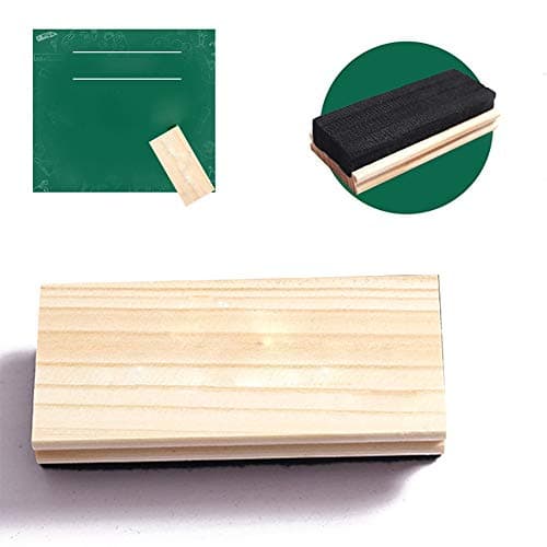Image of Chalk Eraser - Campus Style Pine Wood Chalkboard Blackboard Cleaner Engravable College Styled DIY Gift