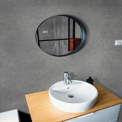 Image of Concrete Grey Shower Wall Panel, 1200mm x 2400mm x 10mm, PVC, Waterproof & Easy to Install Wall Panels