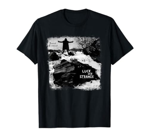 Image of David Gilmour Luck and Strange T-Shirt