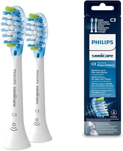 Image of Philips Sonicare Original AdaptiveClean Standard Sonic Toothbrush Heads - 2 Pack in White (Model HX9042/17)