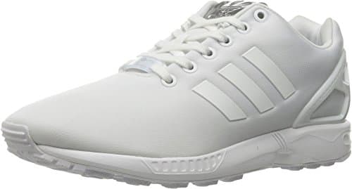 Image of adidas Originals Women's ZX Flux W Sneakers, White/White/White, 9.5