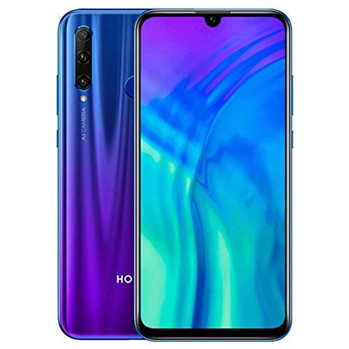 Image of HONOR 20 Lite Smartphone 4G 6.21 Inch Full View Display Dual SIM 4GB RAM + 128GB ROM Triple Camera 3400 mAh Battery Mobile Phone Global Version (Renewed)