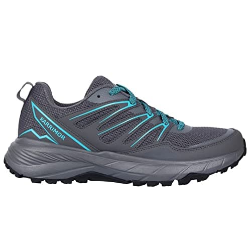 Image of Karrimor Caracal TR Womens Runners Charcoal/Blue 6 (39)