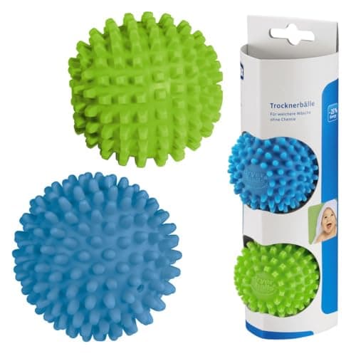 Image of Xavax Dryer Balls, Green/Blue, One Size