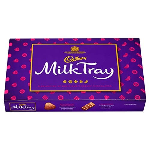 Image of Cadbury Milk Tray Pralines Assortment Chocolate Box 78g