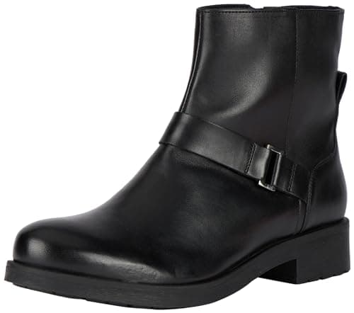 Image of Geox Women's D Rawelle Ankle Boots, black, 5 UK