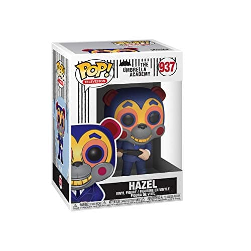 Image of Funko POP! TV: Umbrella Academy - Hazel With Mask - Collectable Vinyl Figure - Gift Idea - Official Merchandise - Toys for Kids & Adults - TV Fans - Model Figure for Collectors and Display