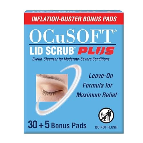 Image of OCuSOFT Lid Scrub Plus 35 Count Inflation Buster with 5 Extra Pads