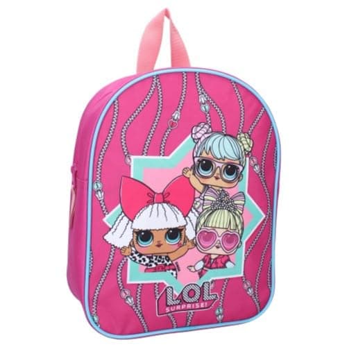 Image of mybagstory - Backpack – LOL Surprise – Pink – Child – School – Kindergarten – Daycare – Nursery – School Bag Girl – Size 29 cm – Adjustable Straps – Gift Idea, Pink, 29 cm