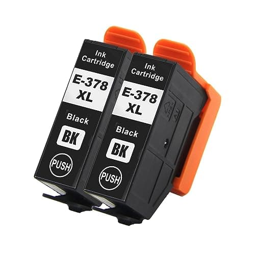 Image of Go Inks Black E-378XLBk Compatible Ink Cartridge for use with Epson Expression Photo Printers (Pack of 2)