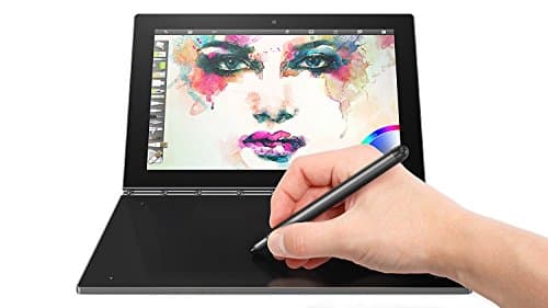 Image of Lenovo Yoga Book 10.1-Inch Tablet (Intel Atom, 4GB RAM, 64GB SSD, Android), Gunmetal ZA0 V0035US, Champagne Gold
