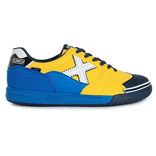Image of Munich G-3 Indoor, Unisex Adult Sports Shoes, Yellow 330, 10.5 UK
