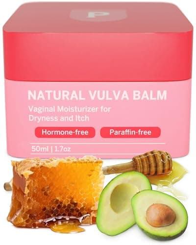 Image of Pixie Vaginal Moisturizer Cream For Dryness & Itch - Vulva Balm - Hydrates and Soothes - An All-Natural Hormone Free Menopause Relief - Intimate Skin Care Health Cream (1.7oz)