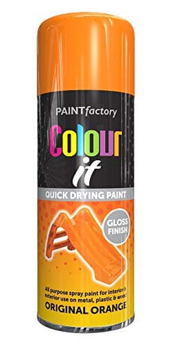 Image of All Purpose Orange Gloss 400ML - Professional Satin Finish Spray Wood Color Paint