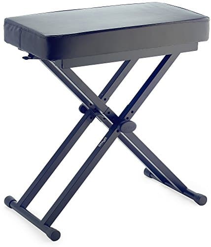 Image of Stagg KEB-A60 Adjustable Keyboard Bench - Double Braced