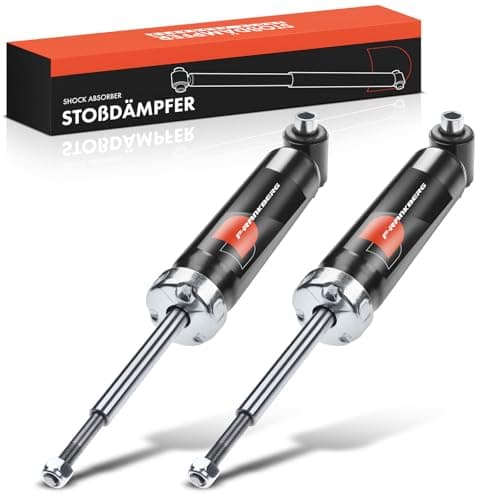 Image of Frankberg 2x Shock Absorber Strut Front Left Right 381mm Gas pressure Compatible with Transporter III Bus 25 Transporter III Box 24 25 Replace# V2008,345006