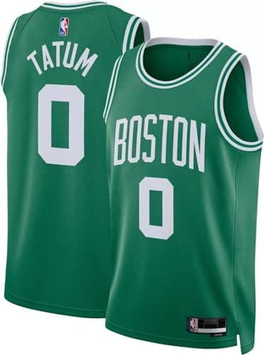 Image of Jayson Tatum Boston Celtics NBA Kids Youth 8-20 Green Icon Edition Swingman Jersey, Green, 8