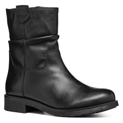 Image of Geox Women's D Rawelle A Ankle Boot, black, 5 UK