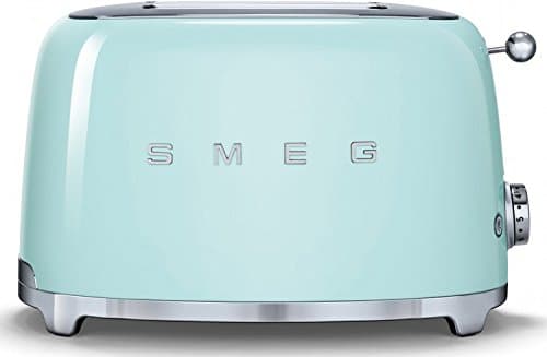 Image of Smeg TSF01PGUK | 50's Retro Style 2 Slice Toaster in Pastel Green